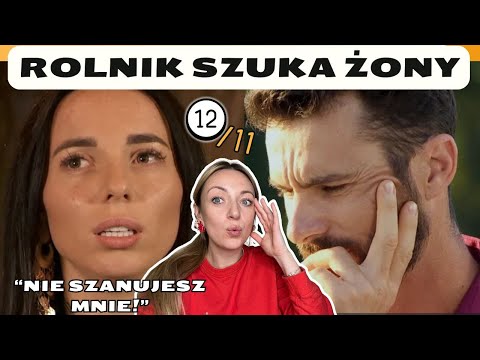 "POKŁÓCILIŚMY SIĘ I WYJEŻDŻAM STĄD" PÓŁFINAŁOWE ROZSTANIA - Rolnik Szuka Żony SEZON 12 ODC. 11