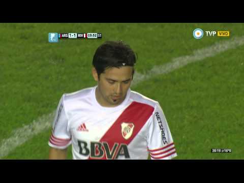 Gol de Pisculichi. Arsenal 1 - River 1 | TPD2014 - Fecha 7
