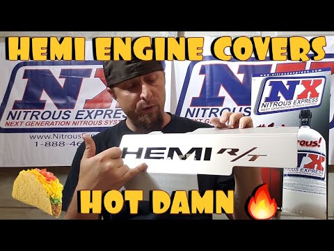 RAM R/T 5.7 HEMI ENGINE COVERS UNBOXING FROM 3GCUSTOMZ
