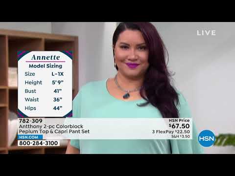 HSN | Antthony Design Original Fashions 03.02.2022 - 11 AM