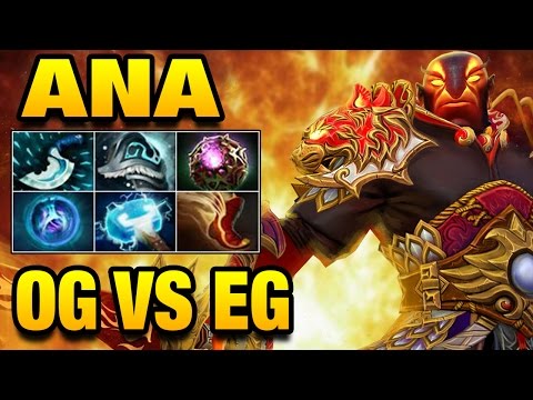 Ana [Ember Spirit] The Perfect Jump OG vs EG DOTA 2 7.05