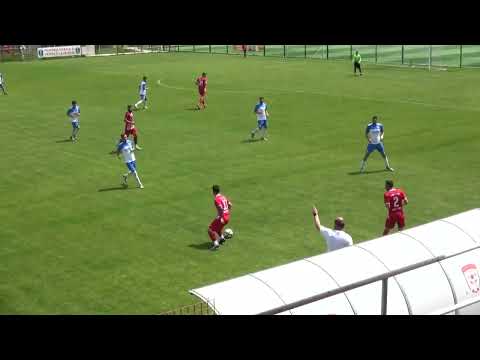 Vlad Motroc nr.4(red)CD / Liga3 / Play-off et.9 SC Popesti Leordeni - CS Real Bradu 3-1/19.05.2023