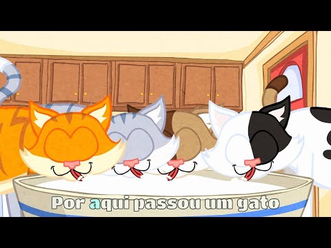 TURMA DA VAQUINHA - POR AQUI PASSOU UM GATO