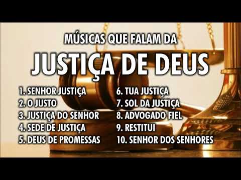 MÚSICAS QUE FALAM DA JUSTIÇA DE DEUS (COLETÂNEA)
