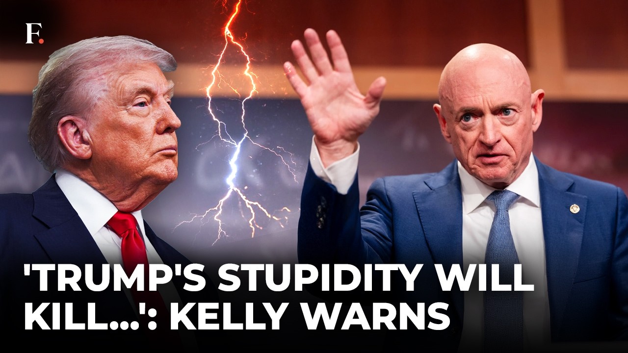 ‘Fix It Or Shut Your Mouth’: Mark Kelly’s Fiery Warning To Trump From US Senate Floor