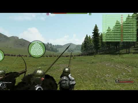 100 Battanian Fians VS 500 PEASANTS - Bannerlord