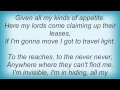 Augie March - Watch Me Disappear Lyrics_1