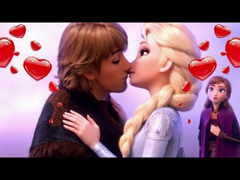 Frozen 2: Elsa & Kristoff Can’t Stop Kissing! 😘 (Parody)