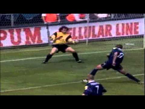 Serie A 2000-2001, day 33 Vicenza - Juventus 0-3 (Del Piero, 2 Trezeguet)