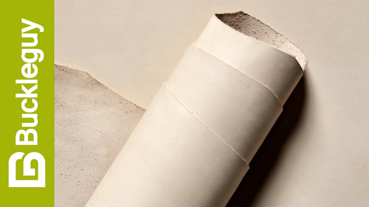 Korba Cow, Natural Carving Leather | Veg Tan Leather Demo