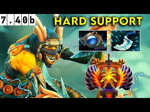 Shadow Shaman 🔥 Immortal Hard Support - Dota 2 Patch 7.40b Pro Pub Full Gameplay