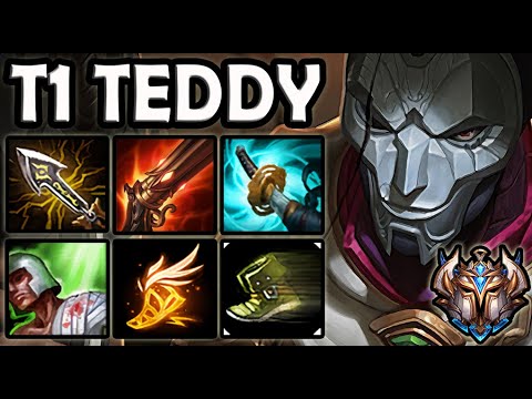 Jhin ADC vs Miss Fortune [ T1 Teddy ] Lol Challenger Korea ✅
