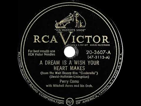 A Dream Is A Wish Your Heart Makes - Perry Como