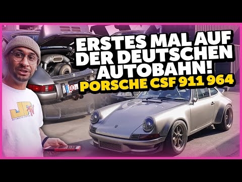 JP Performance - Erstes mal auf der Deutschen Autobahn! | Porsche CSF 911 964