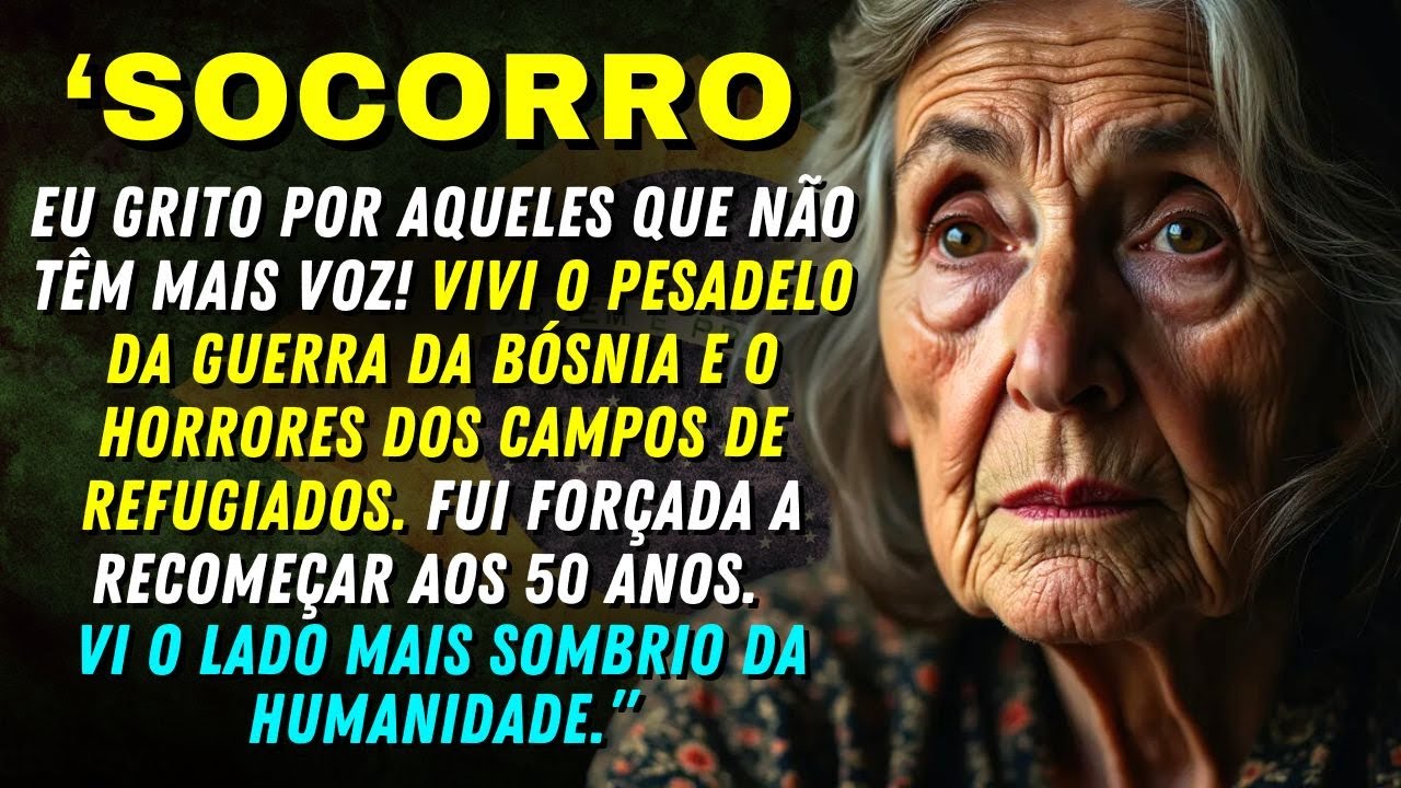 🚨👵 História REAL de uma Avó Sobrevivente da Guerra da Bósnia! O TESTEMUNHO que VOCÊ PRECISA OUVIR!