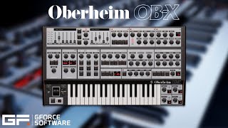 Video thumbnail for Introducing GForce Oberheim OB-X by GForce Software