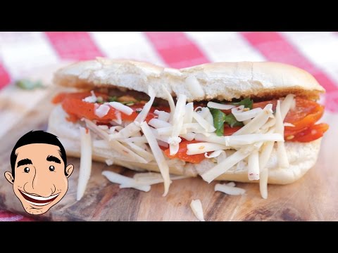 Italian Hot Dog | Italian Sausage and Peppers Sandwich