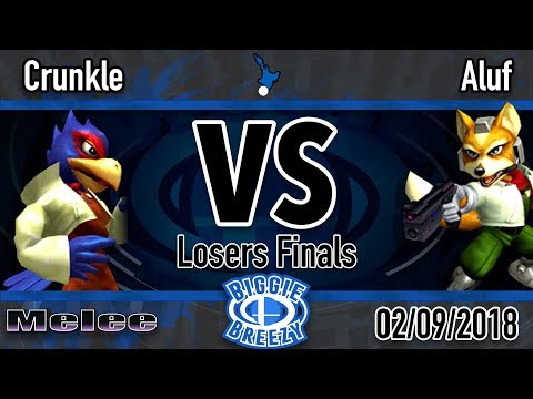 Biggie Breezy: Crunkle (Falco) Vs. Aluf (Fox) - LF Melee