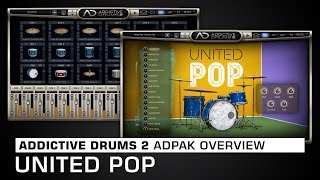 Video thumbnail for Addictive Drums 2 ADpak Overview: United Pop by XLN Audio