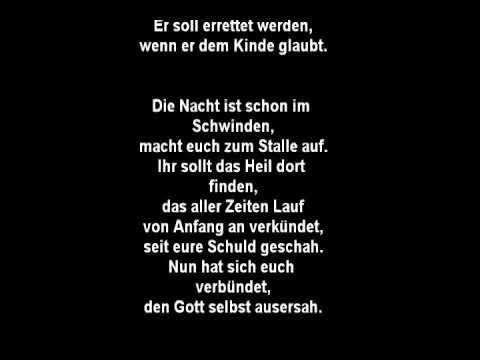 Die Nacht ist vorgedrungen