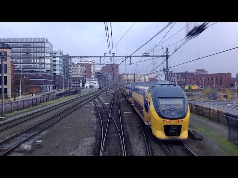 DUTCH TRAINS: ROLLING STOCK CAB VIEW parallel action compilation 2013