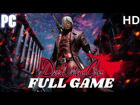 Devil May Cry 1 HD remastered (PC 1080p 60fps) Longplay Walkthrough FULL Gameplay