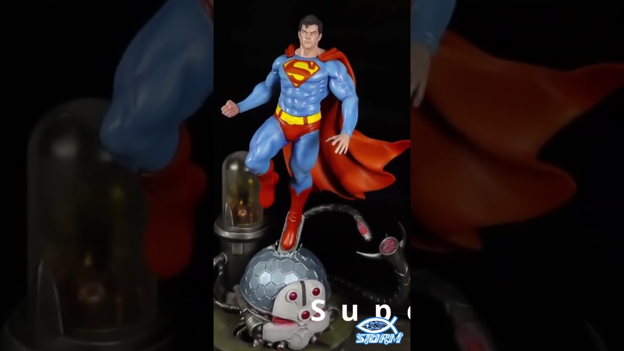 Watch this 3D print transform into a legendary Superman masterpiece!