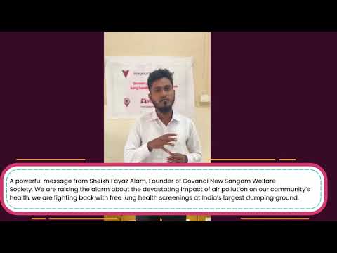 Adv. Faiyaz Alam, Founder (Govandi New Sangam Welfare)