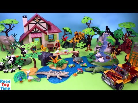 Playmobil WildLife Animals Building Sets - Fun Toys For Kids Video