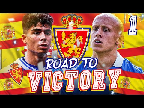 SPANISH PHENOMENA CONQUERING EUROPE! COACHING CAREER ROAD TO VICTORY REAL ZARAGOZA EP1