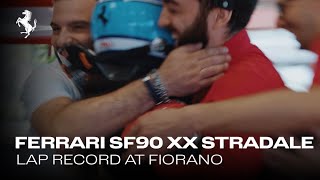 Ferrari Ferrari SF90 XX Stradale sets a lap record at Fiorano