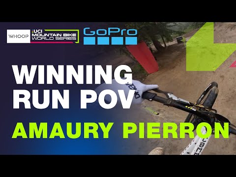 THE MOST ICONIC DOWNHILL RUN? | Amaury Pierron's GoPro POV Winning Run Les Gets DH World Cup