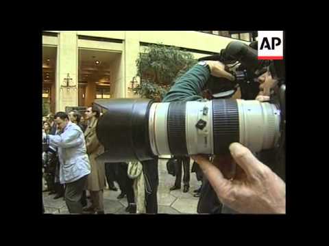 USA: WASHINGTON: FRENCH PRESIDENT CHIRAC VISIT