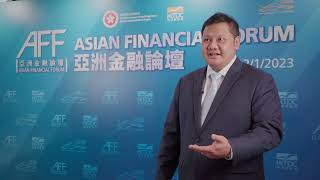 Asian Financial Forum 2023- interview with Ruangroj Poonpol