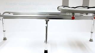 Product video: Eagle Health Toilet-to-Tub Sliding Transfer Bench