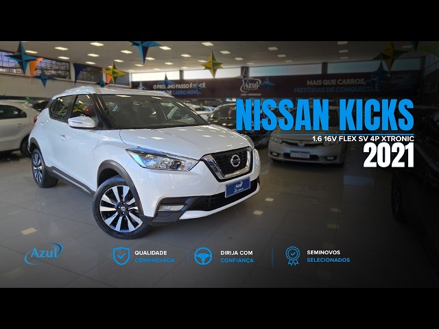 Vídeo NISSAN KICKS 1.6 16V FLEXSTART SV 4P XTRONIC