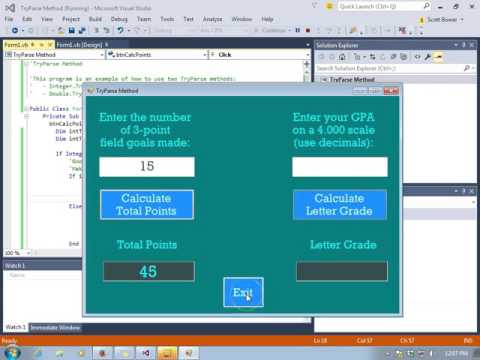 Tryparsemethods