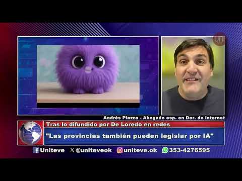 Polémica luego de que Rodrigo De Loredo publicara un video falso de Martín Llaryora hecho con IA