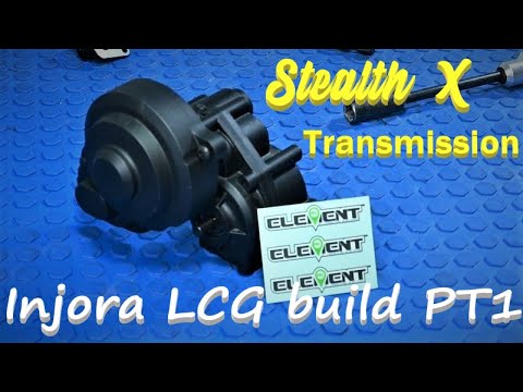 Stealth X Transmission - Injora LCG Build PT 1 - RC Shop Talk.