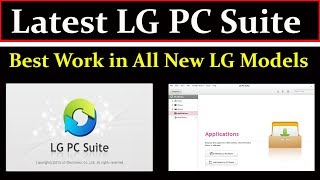 Latest LG PC Suite Best Work in All New LG Models By AMS TECH