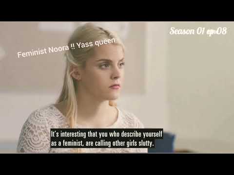 Noora educating Vilde about slut shaming | SKAM