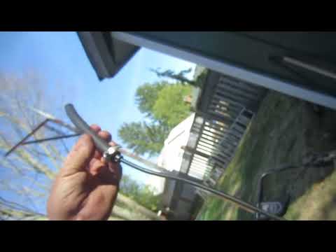 How to lubricate tight cables