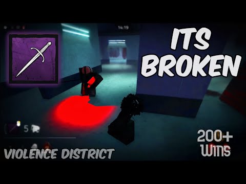 How To ABUSE The Dagger For FREE Wins | Violence District