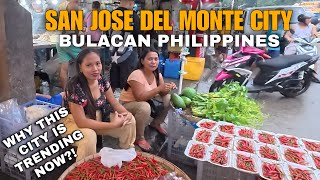 TRENDING! SAN JOSE DEL MONTE BULACAN-STREET SCENES IN THE AFTERNOON [4k] walking tour 