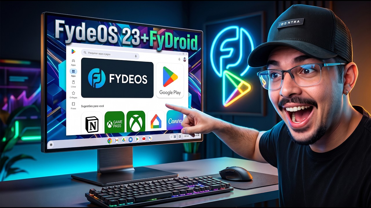 Saiu o Novo FydeOS 23! Como Instalar e Rodar Apps de Android no PC