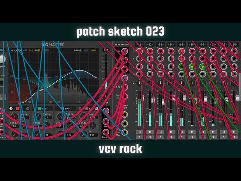 PATCH SKETCH 023 - Quick Old School Big Room EDM Loop [VCV Rack] #Shorts
