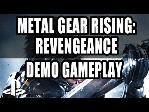 Metal Gear Rising: Revengeance Gameplay PS3 Demo (Let's Play)