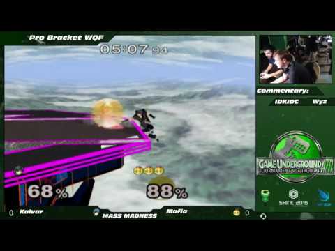 Mass Madness 10 SSBM - Kalvar (Marth) vs. Mafia (Peach) - Melee WQF