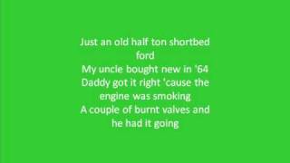 Drive for daddy gene By Alan Jackson ~Lyrics~