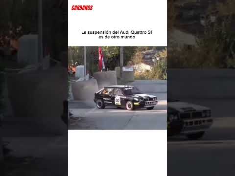La suspensión de este Audi es de otro mundo
